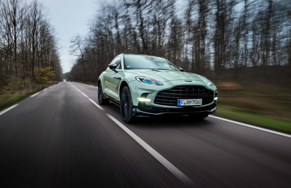 Aston Martin DBX 707 traveling by LuxurySportCars.fr